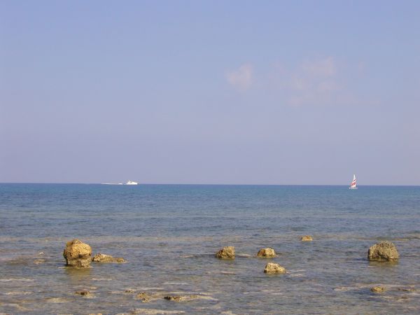 Sailing at Cretan Sea