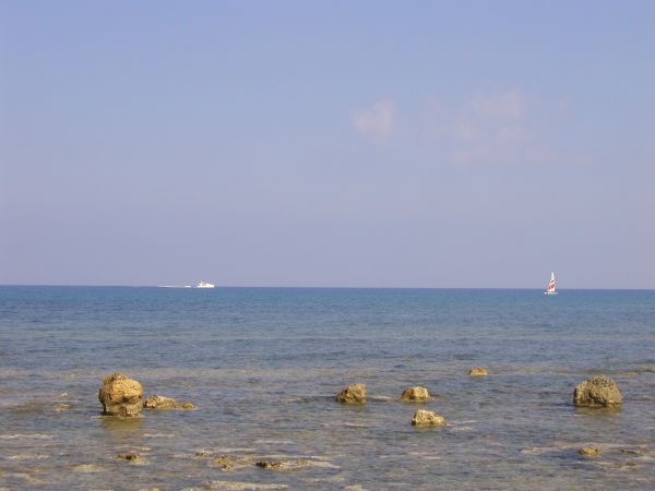 Sailing at Cretan Sea