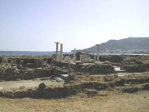 Ruins of Early Christian Basilica Near Pigadia