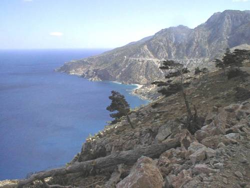 A Picture Taken From the Spoa-Aperi -Road