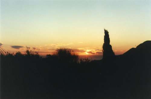 Trikorfo sunset