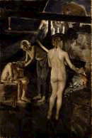 "Saunassa" by Akseli Gallen-Kallela